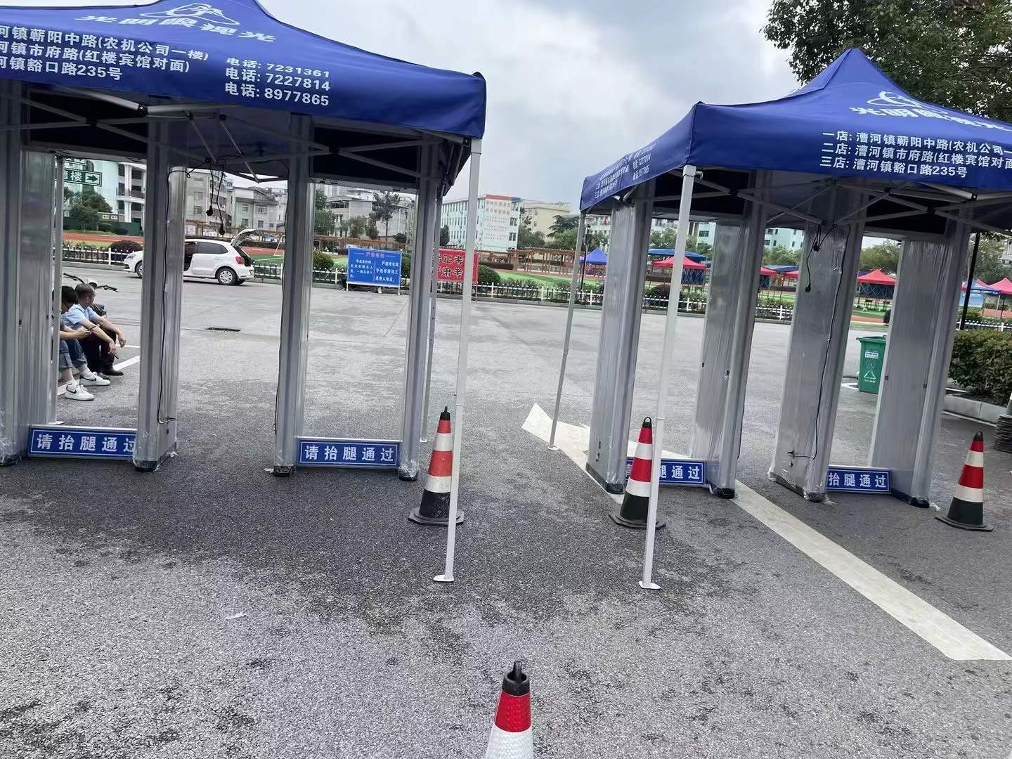 2024年6月  “龙威”依旧参与高考安检，预祝莘莘学子们金榜题名