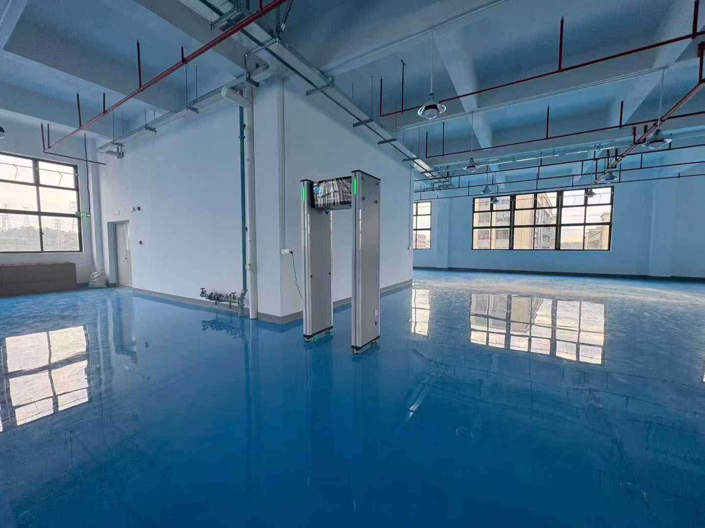 2026年3月惠州新厂房车间，AF900智慧安检门安装验收完成