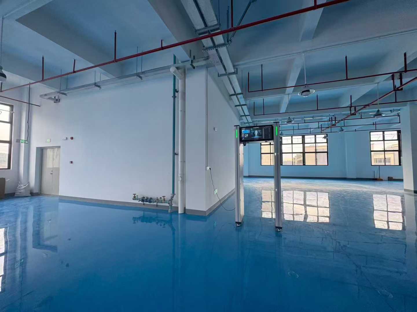 2026年3月惠州新厂房车间，AF900智慧安检门安装验收完成