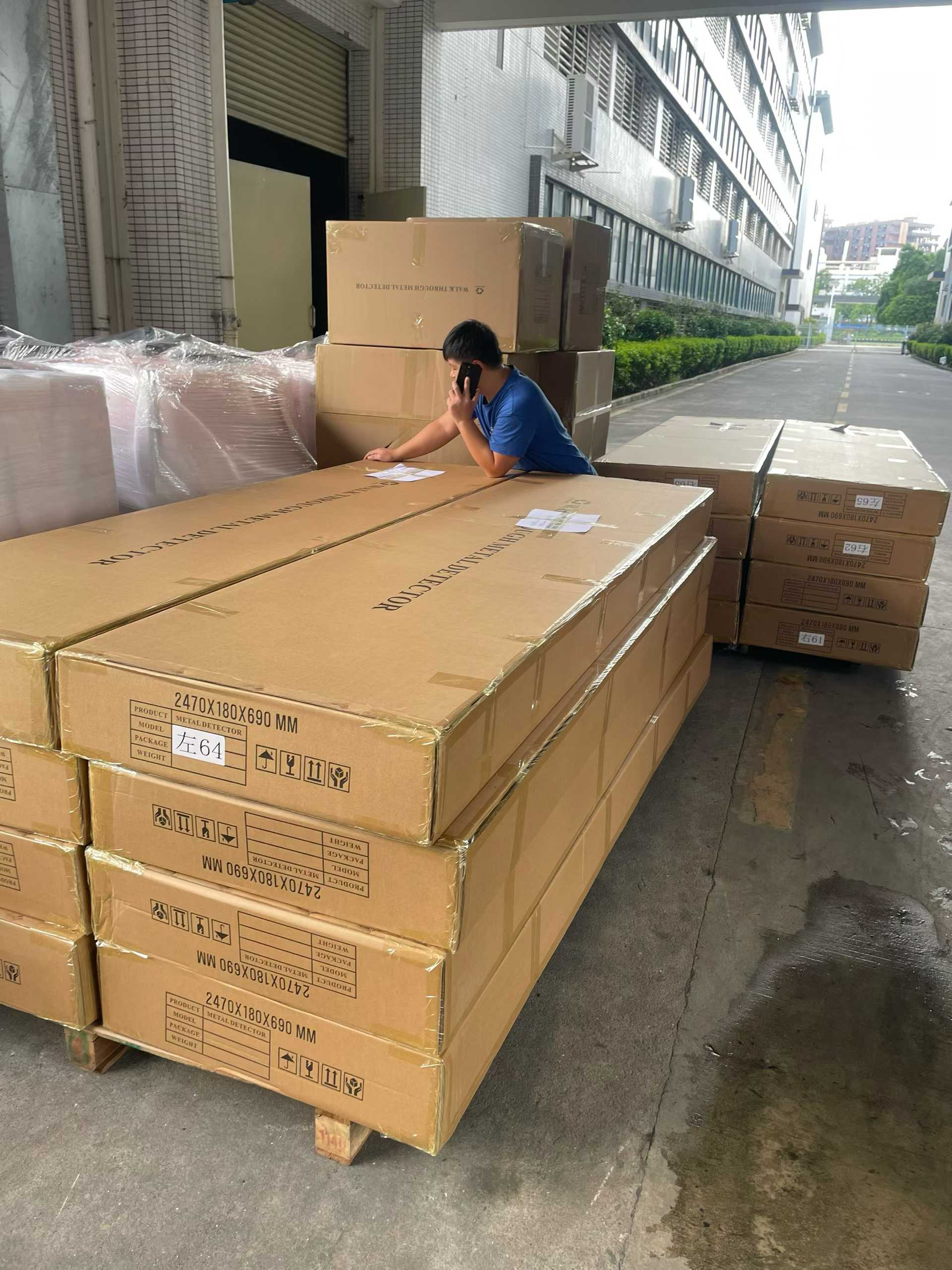 2025年 9月佳禾江西公司“龙威”智能探测门，安装验收完成